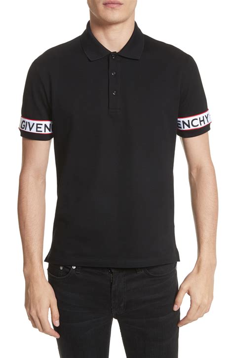 givenchy logo polo shirt|givenchy polo shirts for men.